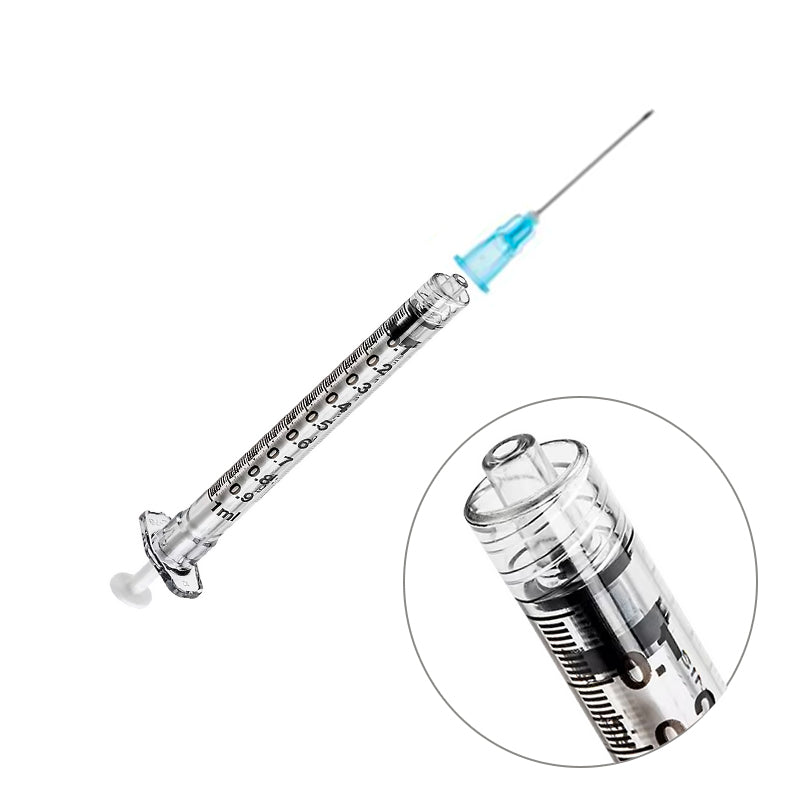 1cc, 25 Gauge x 1" Syringe and Needle Combo (50pk)