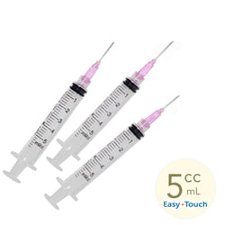 5ml, 30 Gauge x 1/2" Sterile Syringe with Needle Combo